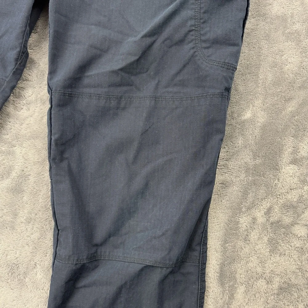 5.11 Tactical Stryke Pants‎ Mens 37x29 Navy Blue Ripstop Multi-Pocket Cargo